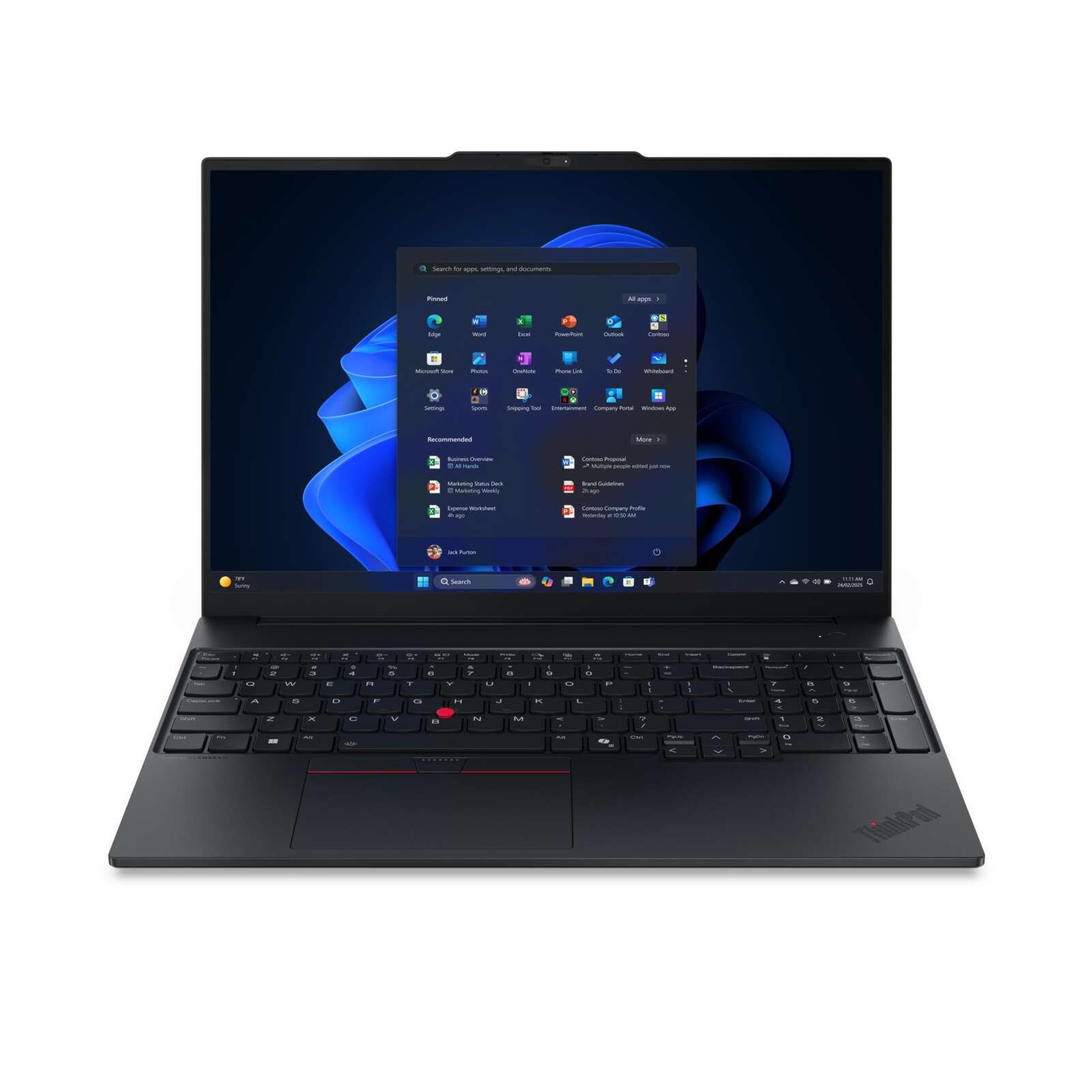 Ordinateur Portable Lenovo ThinkPad E16 Gen 3 (21TF0057FE)