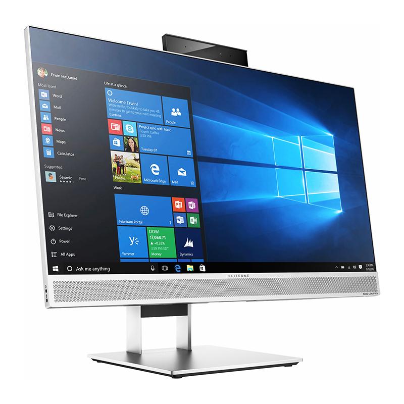 HP-Eliteone-800-G4-238-in-Non-Touch-AIO-1 All-in-One HP EliteOne 800 G4 23.8" Tactile - Intel Core i7-8700 (8ème Gén) - 16Go RAM - 256Go SSD - Argent - Usage Professionnel