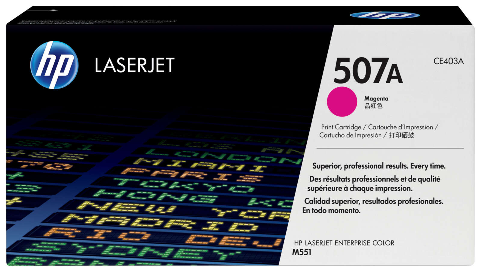 Hp Toner 507A Magenta – LaserJet d’origine (CE403A)