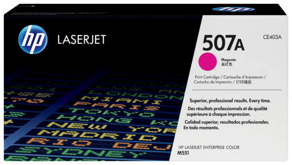 Hp Toner 507A Magenta – LaserJet d’origine (CE403A)