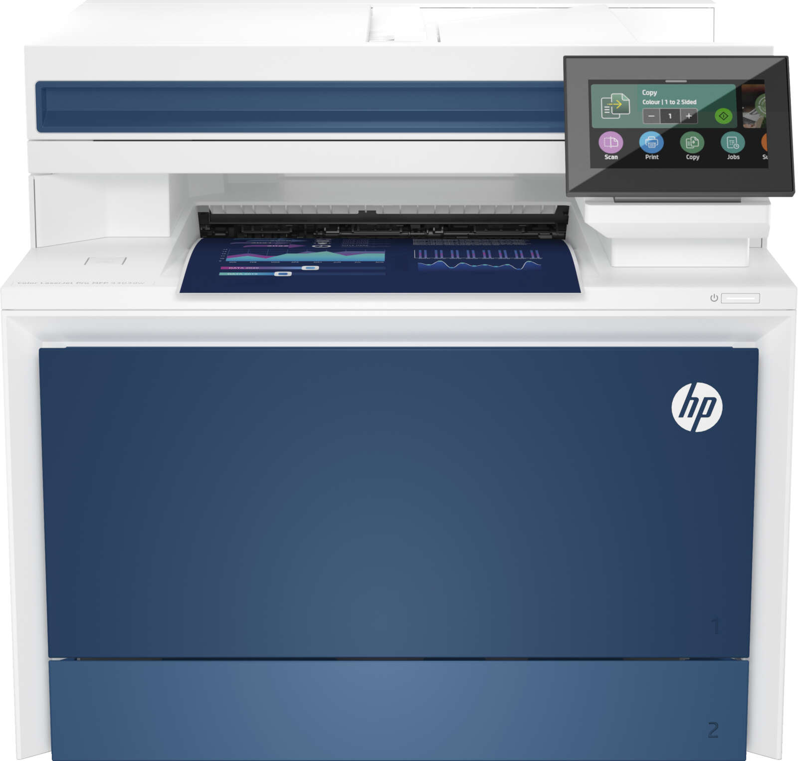 HP  Imprimante Multifonction 4-en-1 Laser Couleur (5HH67A)