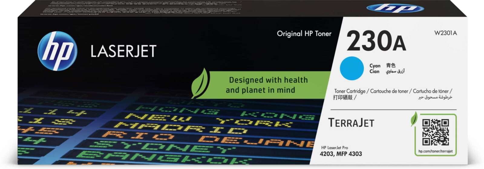 Hp Toner 230 LaserJet – Cyan (W2301A)
