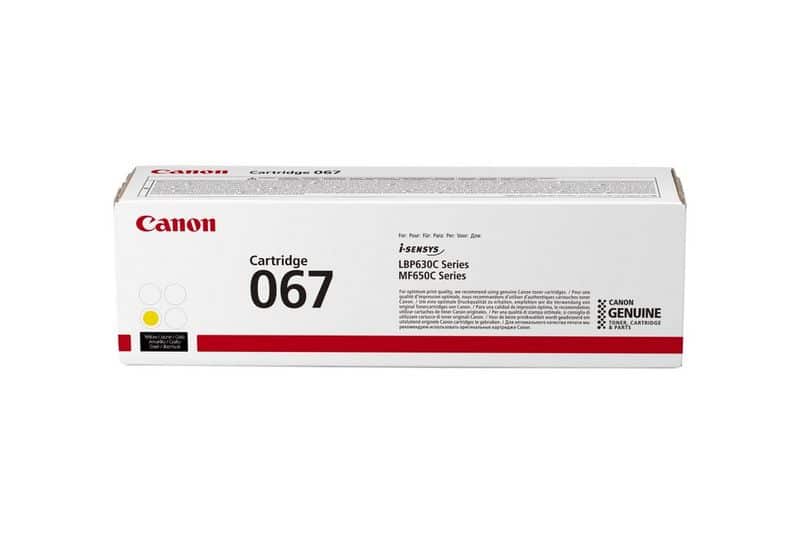 Canon Toner 067 Jaune – de (5099C002AA)