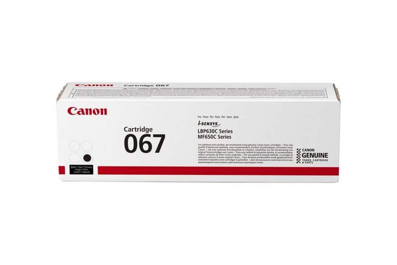 Canon Toner 067 Noir – d’origine (5102C002AA)