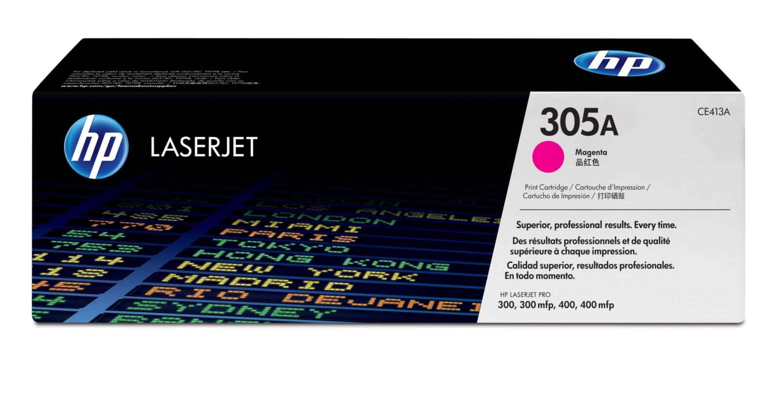 Hp Toner 305A Magenta – LaserJet d’origine (CE413A)