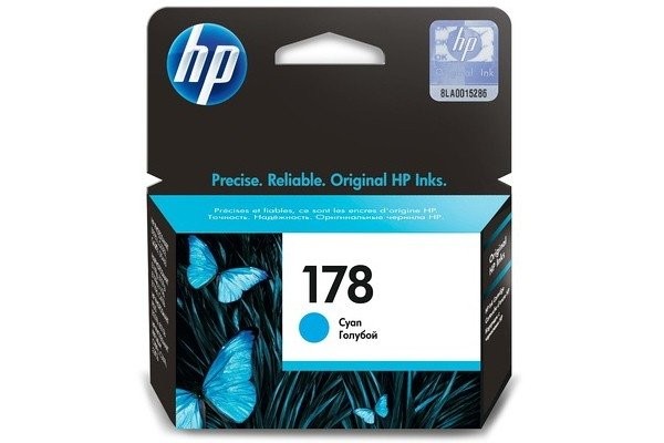 1254-077-HP-178-cartouche-dencre-cyan-authentique.jpg Hp Cartouche d'encre 178 d’encre cyan authentique (CB318HE)