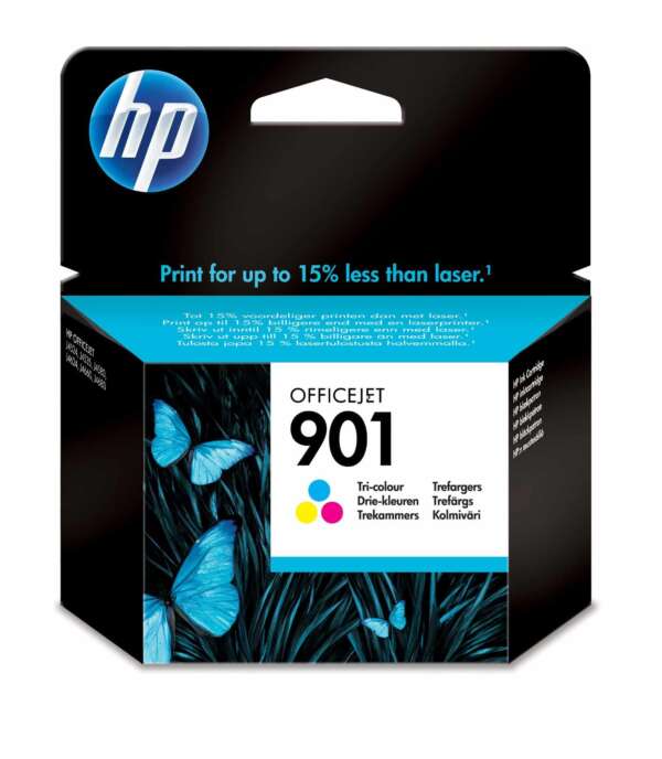Hp Cartouche d'encre 901 trois couleurs – d’encre d’origine (CC656AE)