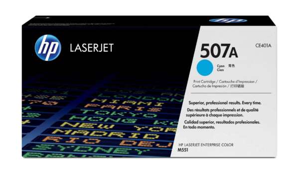 Hp Toner 507A Cyan – LaserJet d’origine (CE401A)