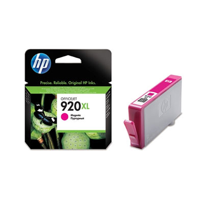 Hp Cartouche d'encre 920XL d’encre magenta grande capacité authentique (CD973AE)