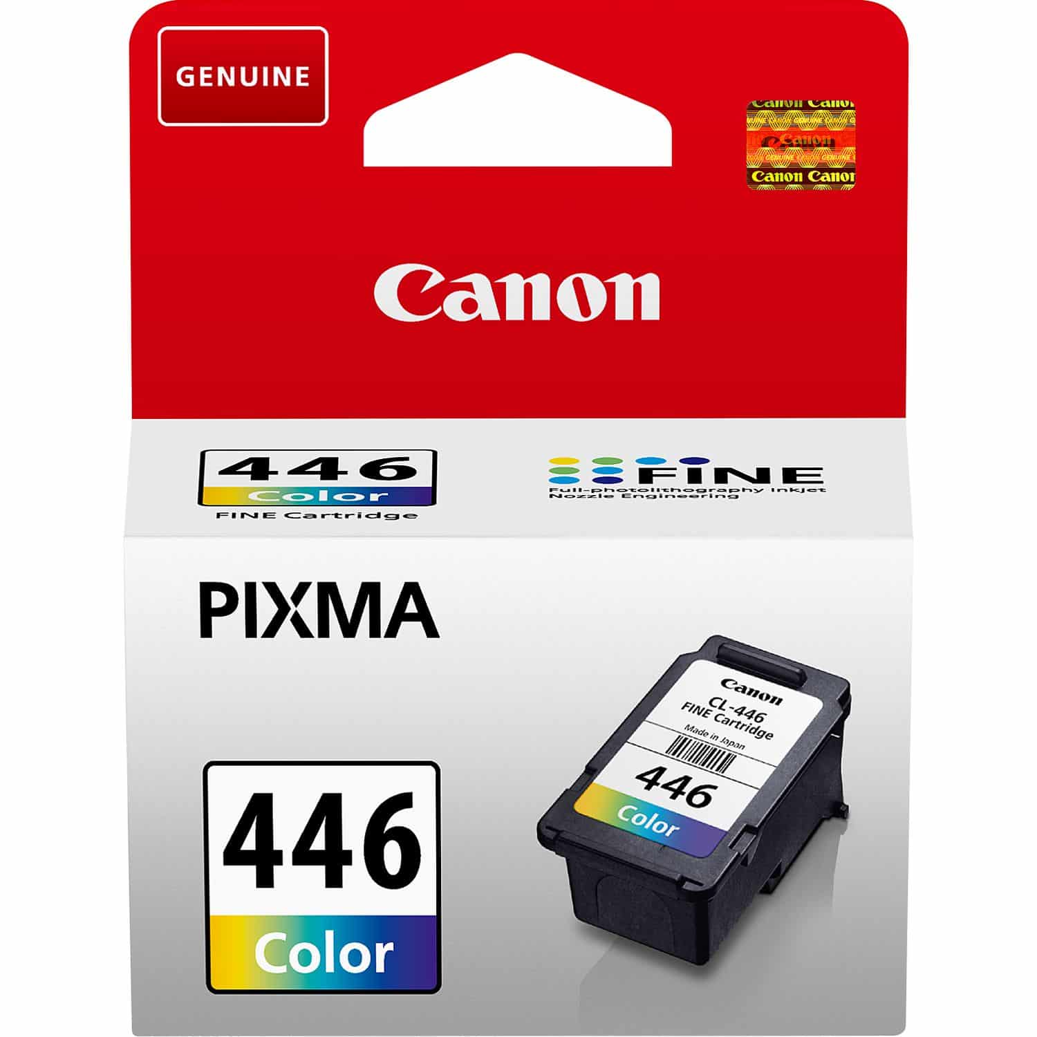 Canon Cartouche d'encre CL-446 d’encre 1 pièce Cyan, Magenta, Jaune (8285B001AA)