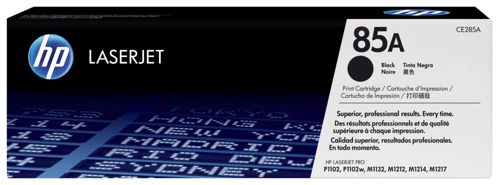 Hp Toner 85A LaserJet authentique – Noir (CE285A)