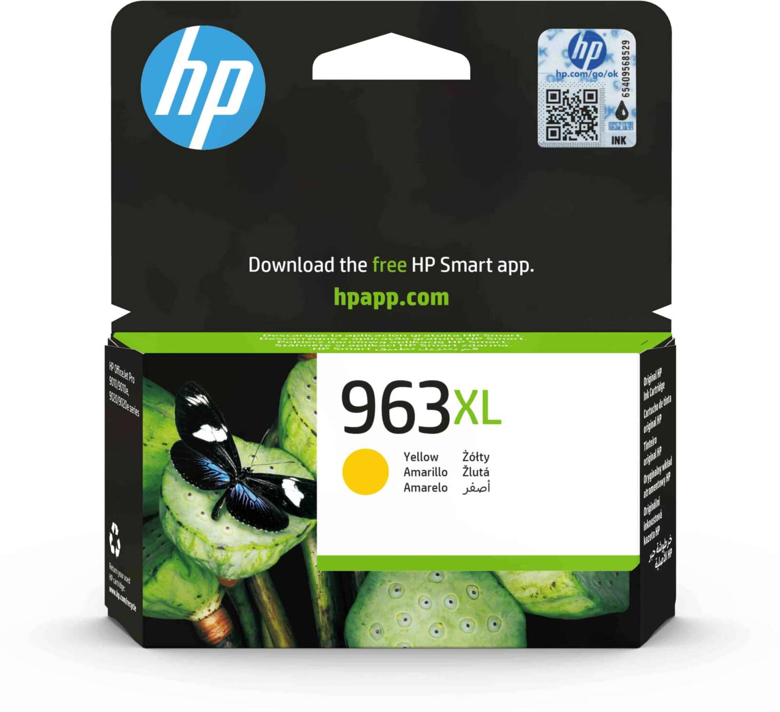 Hp Cartouche d'encre 963XL Jaune - d’encre (3JA29AE)