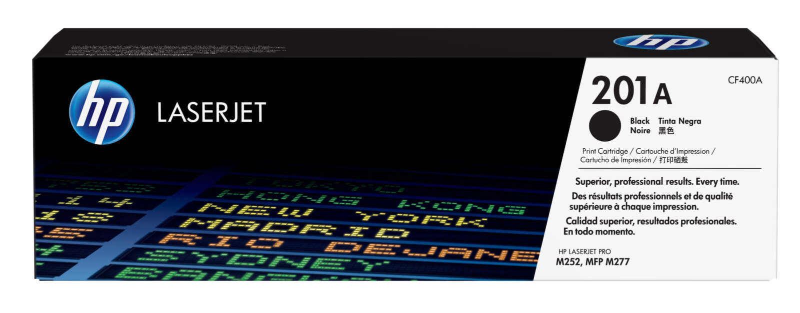 Hp Toner 201A LaserJet authentique – Noir (CF400A)