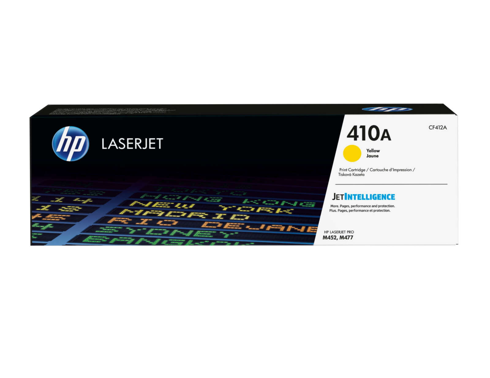 Hp Toner 410A Jaune – LaserJet d’origine (CF412A)