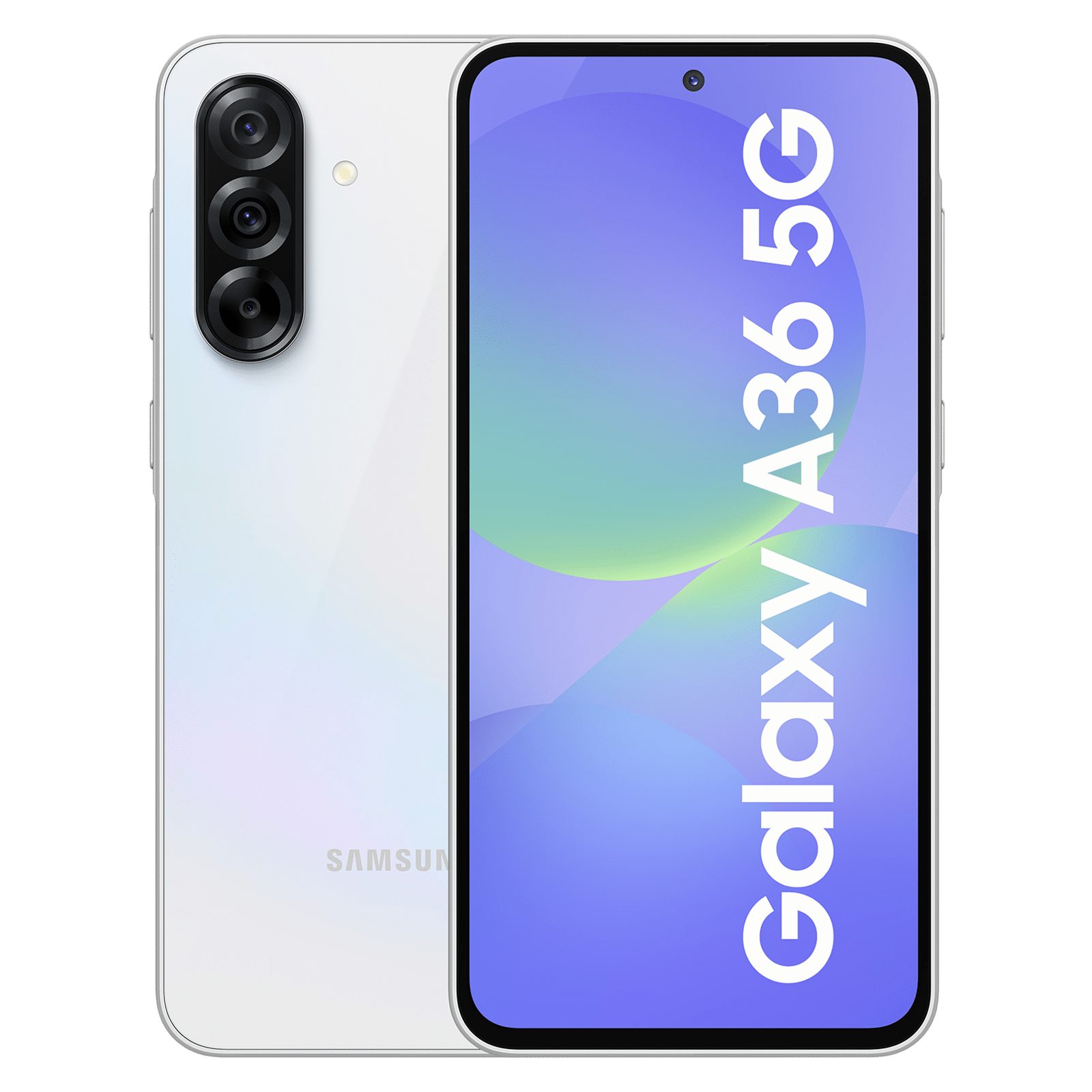 Samsung Galaxy A36 5G – 8 Go + 128 Go, Blanc (SM-A366BZAPMWD)