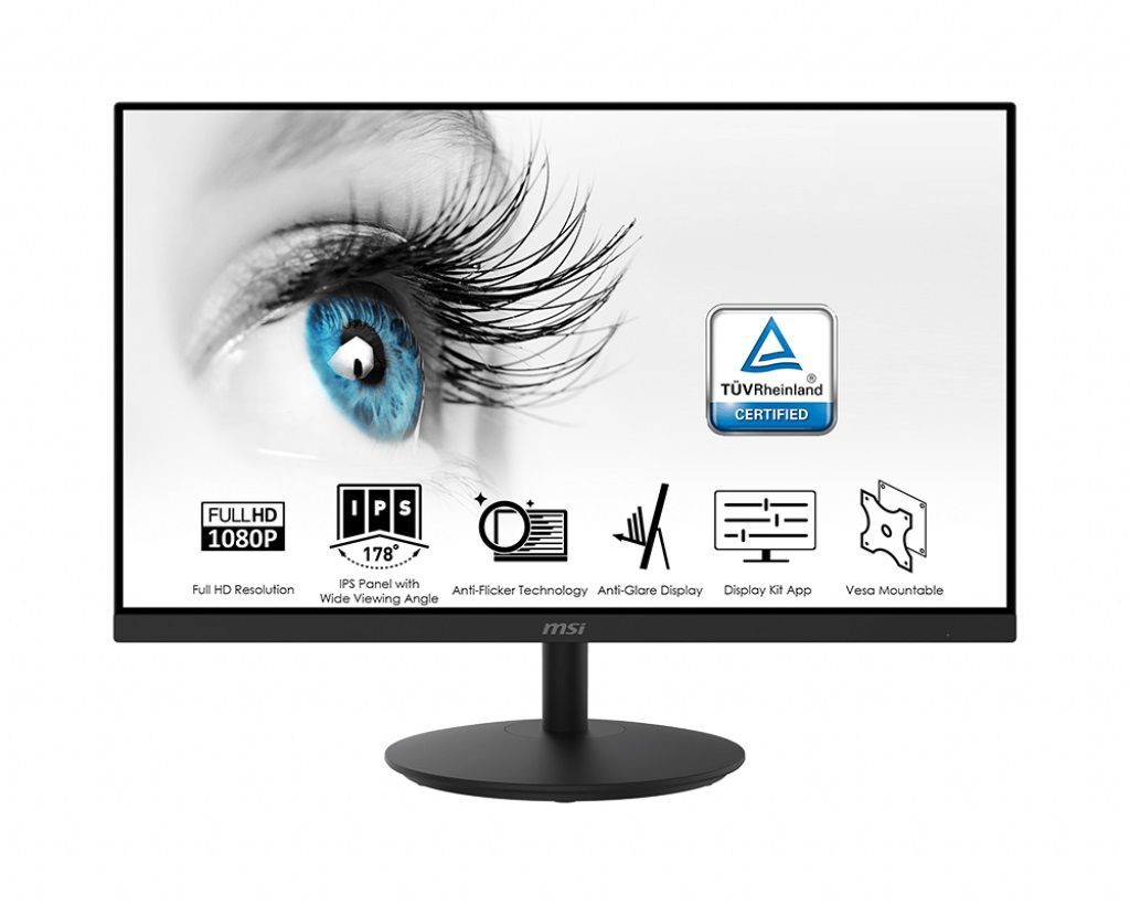 MSI 23,6″ FLAT Moniteur PC 75 Hz (PROMP242)