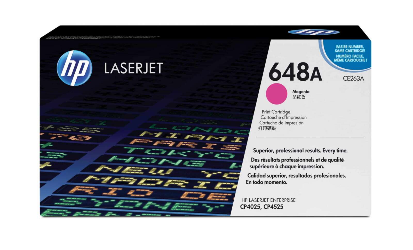 Hp Toner 648A Magenta – LaserJet d’origine (CE263A)