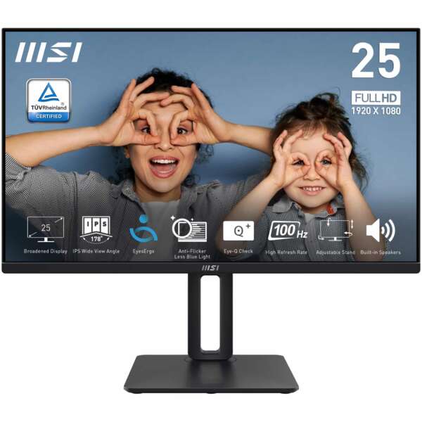 MSI 25″ Pro MP251P – Full HD Moniteur PC 100 Hz (MP251P)