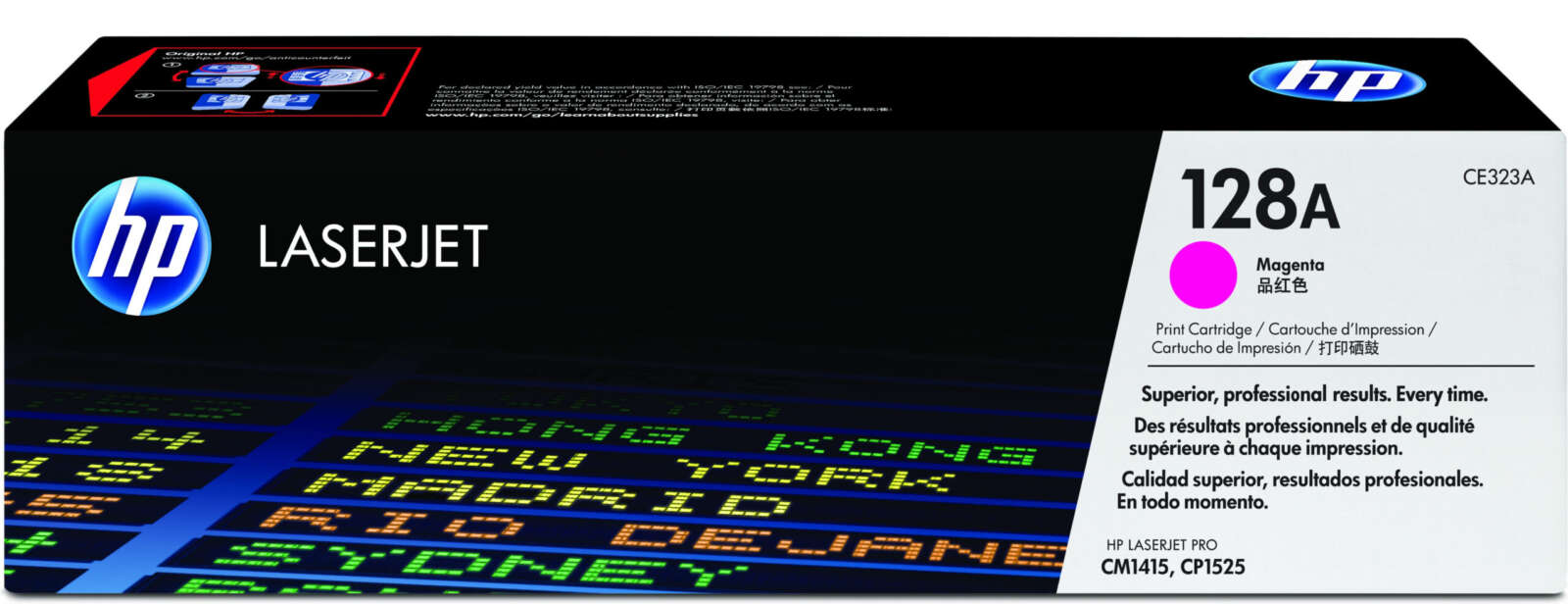 Hp Toner 128A Magenta – LaserJet d’origine (CE323A)