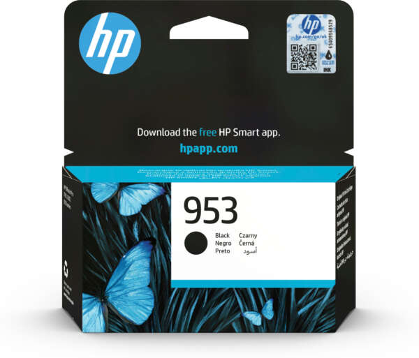 Hp Cartouche d'encre 953 d’encre noire conçue par (L0S58AE)