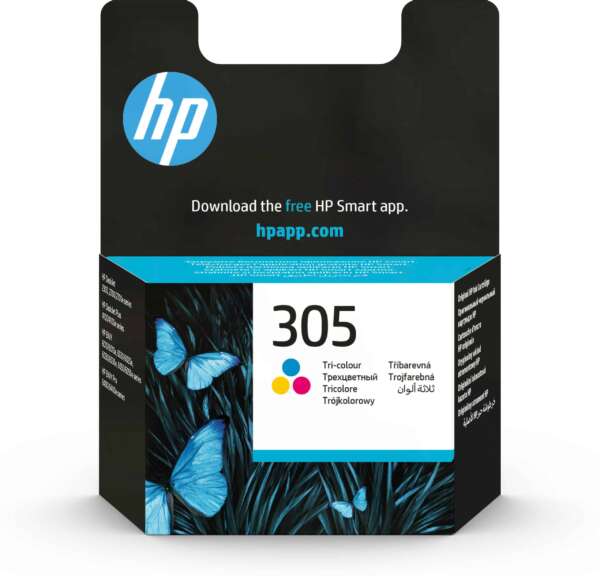 Hp Cartouche d'encre d’encre 305 TRI-COLOR (3YM60AE)