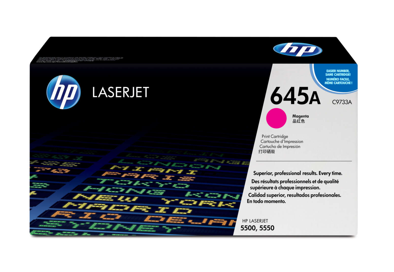Hp Toner 645A LaserJet magenta authentique (C9733A)