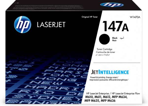Hp Toner de 147A LaserJet – Noir (W1470A)