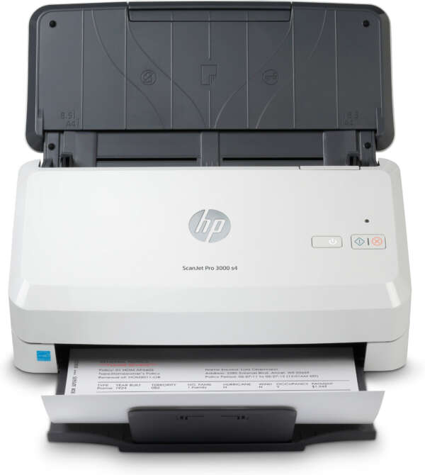 HP AVEC CHARGEUR DE FUILLES SCANJET PRO 3000 S4 Scanner A4 (6FW07A)