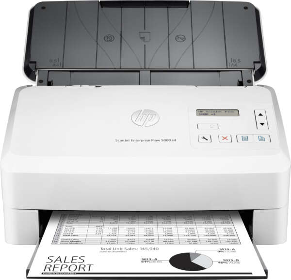 HP AVEC CHARGEUR DE FUILLES SCANJET ENTERPRISE FLOW 5000 S4 Scanner A4 (L2755A)