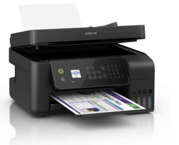 Epson  Imprimante Multifonction 4-en-1 Réservoir d'encre intégré (Ink Tank) Monochrome (C11CG85404)