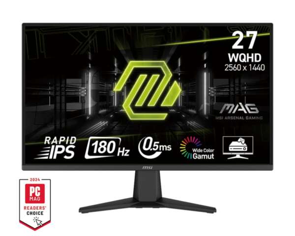MSI Gamer MAG 275QF 27″ 180Hz IPS 2K Moniteur PC 180 Hz (4711377204897)