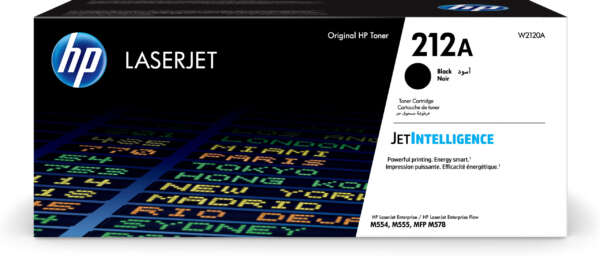 Hp Toner 212A Noir – LaserJet d’origine (W2120A)