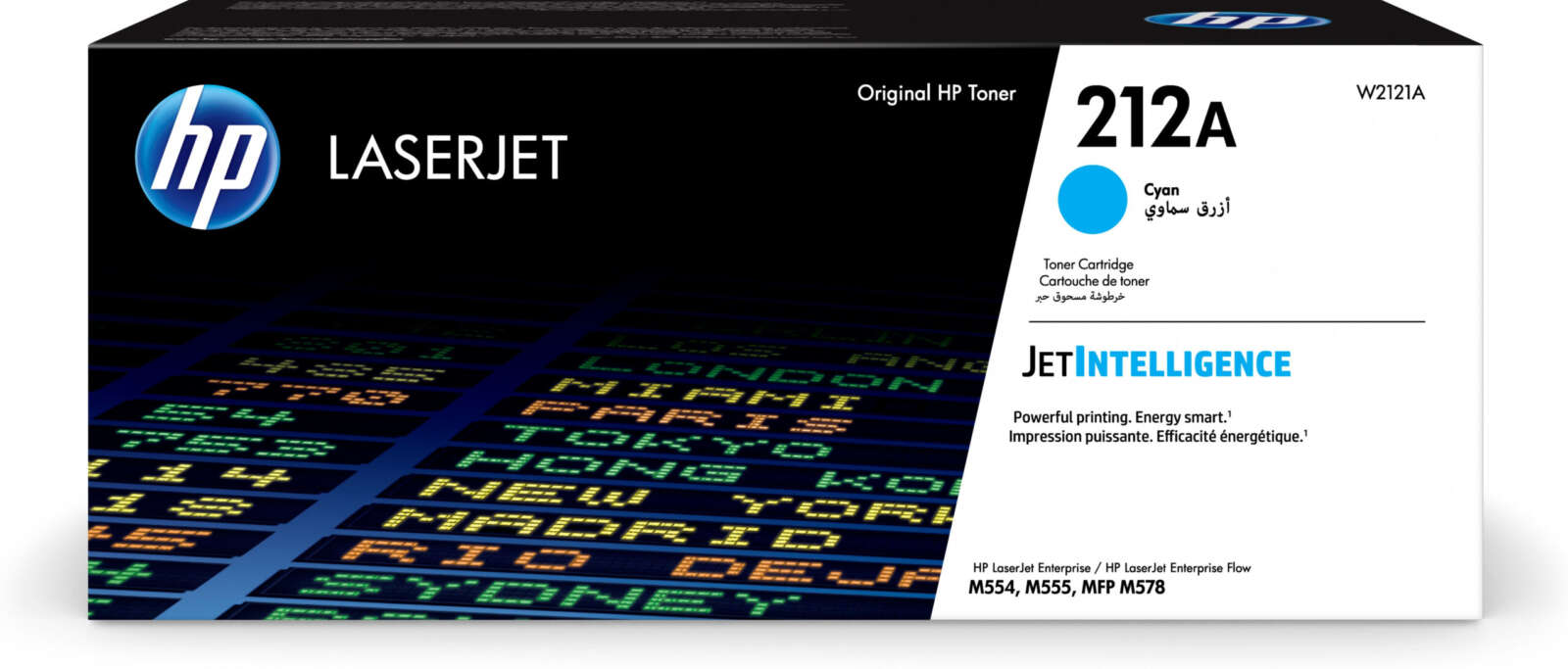 Hp Toner 212A Cyan – LaserJet d’origine (W2121A)