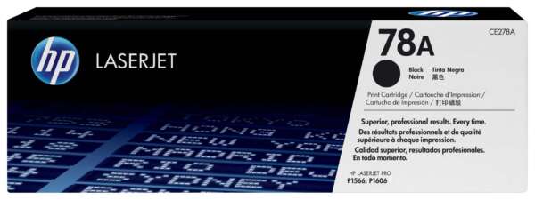 Hp Toner 78A Noir – LaserJet d’origine (CE278A)
