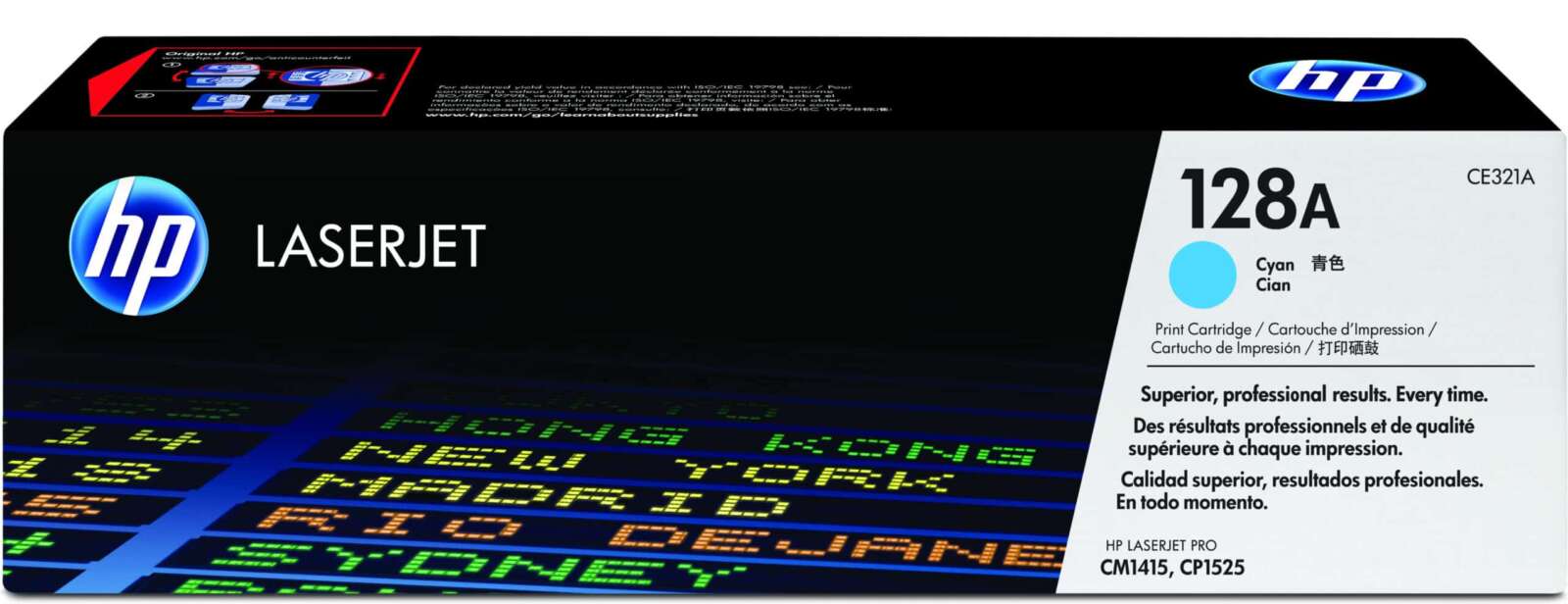 Hp Toner 128A Cyan – LaserJet d’origine (CE321A)