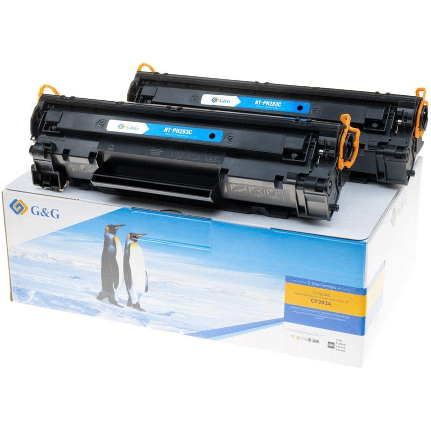 Hp Toner – G&G – 83X – Noir – (CF283X/CRG)