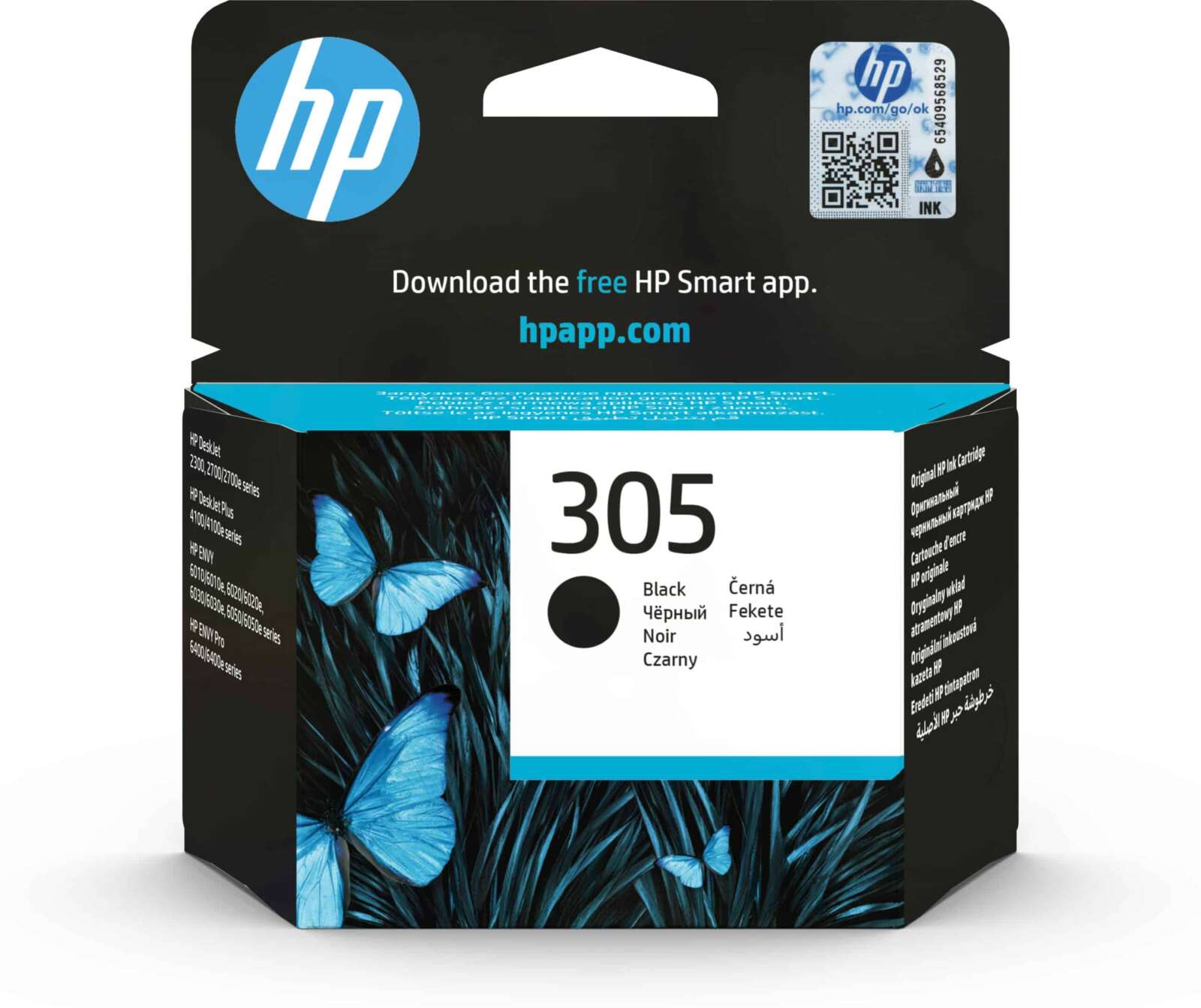 Hp Cartouche d'encre d’encre 305 – Noir (3YM61AE)