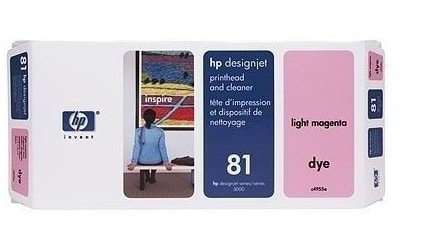 Hp Cartouche d'encre 81 Light Magenta (C4955A)