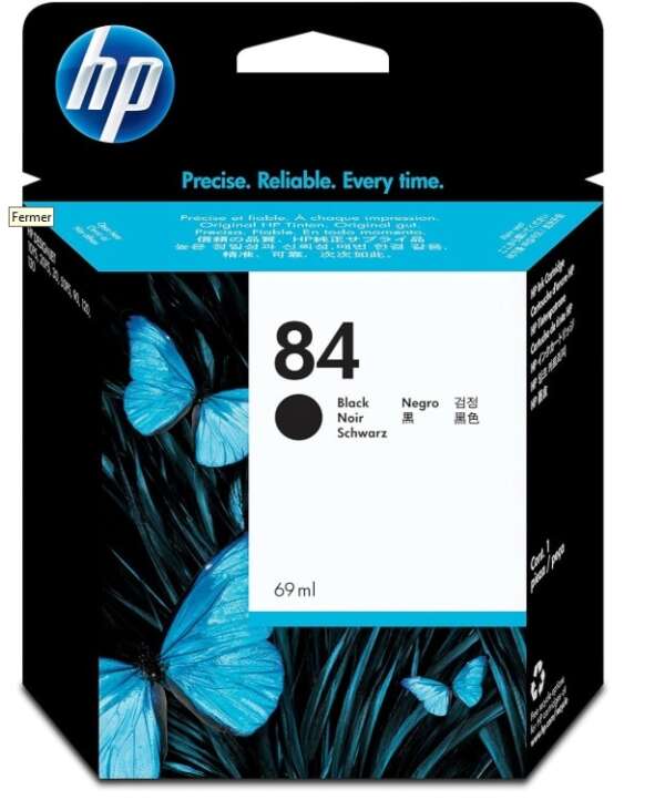 Hp Cartouche d'encre d’encre d’origine 84 Noir (C5016A)