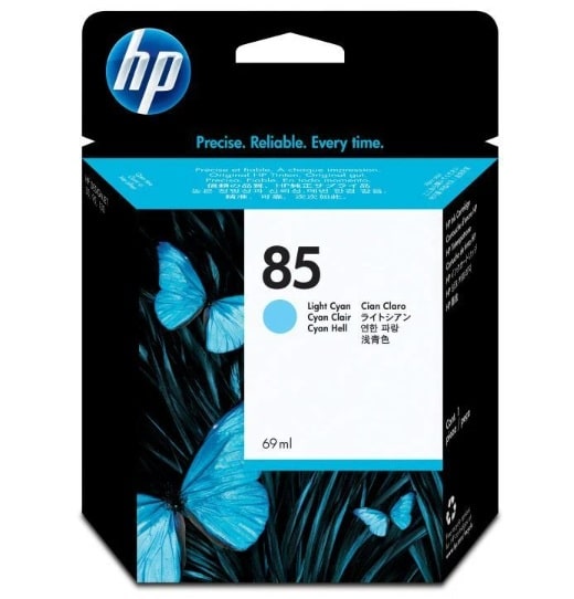 Hp Cartouche d'encre d’encre 85 Cyan Clair (C9428A)