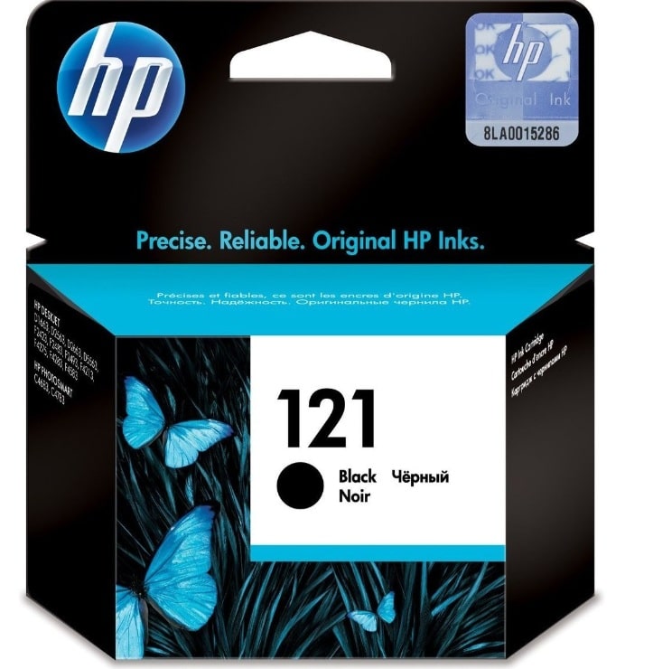 Hp Cartouche d'encre d’encre d’origine 121 Noir (CC640HE)
