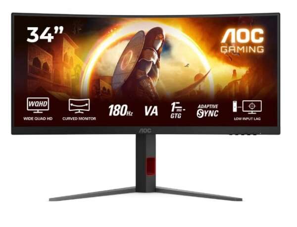 AOC 34″ – CU34G4 Moniteur PC 34" 180 Hz (CU34G4)