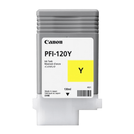 Canon Cartouche d'encre PFI-120 Jaune – d’encre d’origine (2888C001AA)