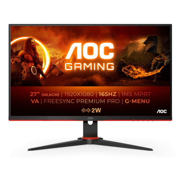 AOC 27″ Flat VA FHD 165HZ 27G2SE Moniteur PC 27" 165 Hz (6973985230073)