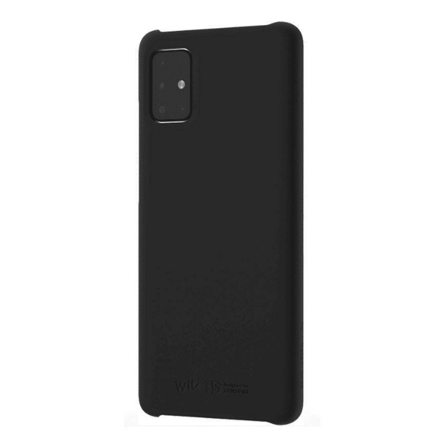 Samsung Coque rigide haut de gamme WITS pour Galaxy A51 Noir (GP-FPA515WSABW)