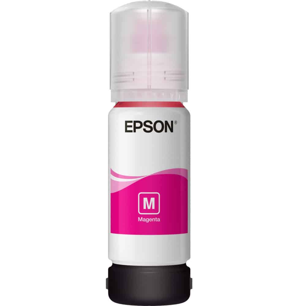 Epson Bouteille d'encre 101 Magenta – d’encre EcoTank d’origine (C13T03V34A)