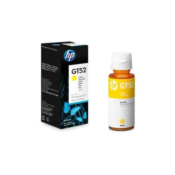 Hp Bouteille d'encre GT52 Jaune – d’encre d’origine (M0H56AE)