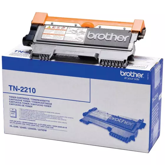 Brother Toner TN-2210 Noir – d’origine (TN2210)
