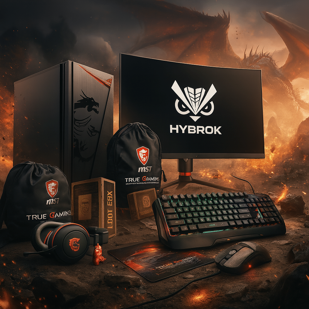 Hybrok Pack MSI x – Prêt pour la Victoire Moniteur PC 170 Hz