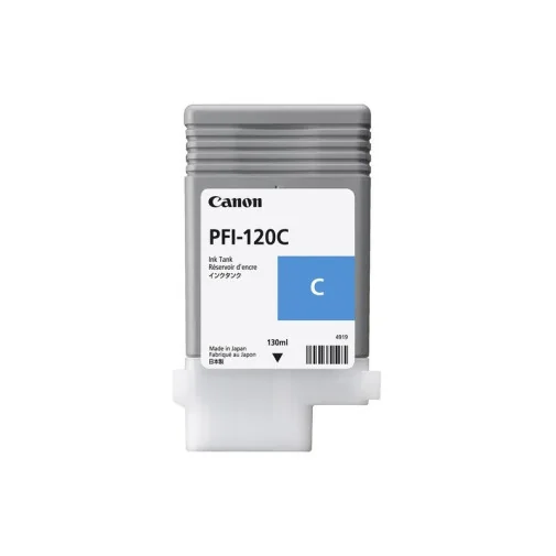 Canon Cartouche d'encre PFI-120 Cyan – d’encre d’origine (2886C001AA)